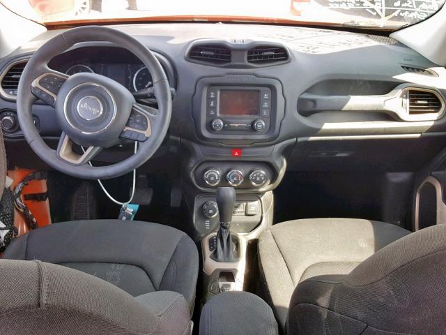 ZACCJBABXHPF20895 - 2017 JEEP RENEGADE S 橙色 照片 9