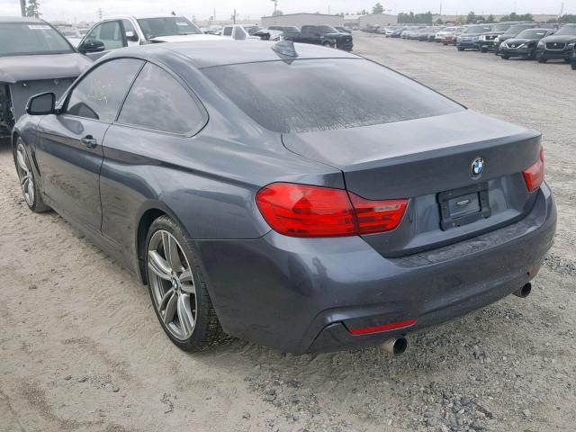 WBA3R1C50EK190472 - 2014 BMW 435 I CHARCOAL photo 3