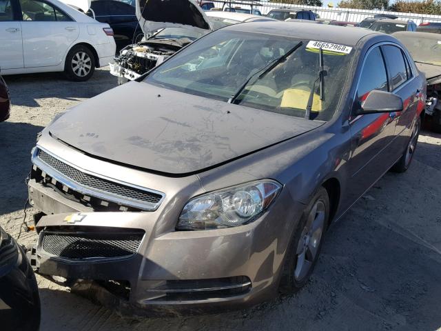 1G1ZC5E08CF253128 - 2012 CHEVROLET MALIBU 1LT BROWN photo 2