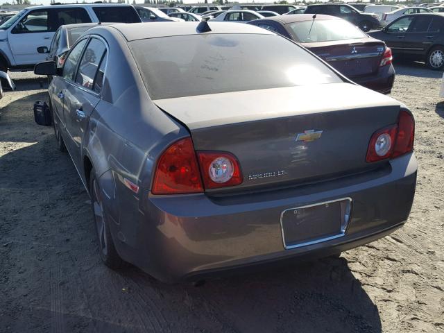 1G1ZC5E08CF253128 - 2012 CHEVROLET MALIBU 1LT BROWN photo 3