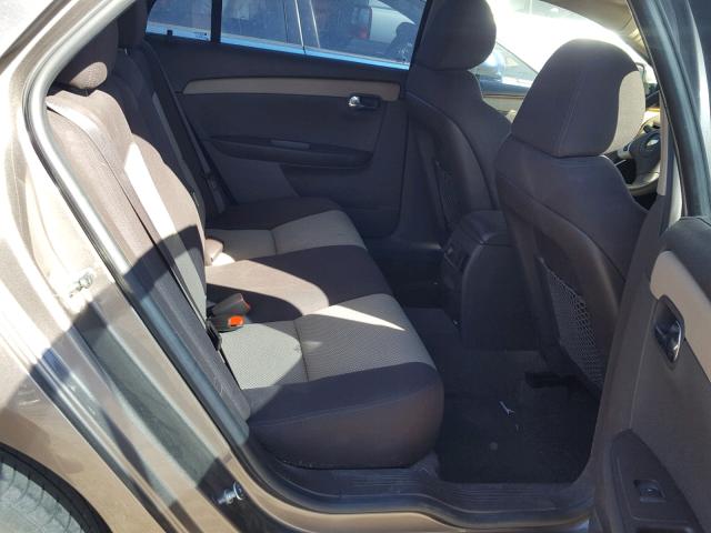 1G1ZC5E08CF253128 - 2012 CHEVROLET MALIBU 1LT BROWN photo 6
