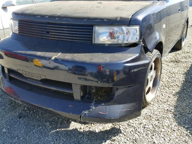 JTLKT334440135606 - 2004 TOYOTA SCION XB Көк фото 9