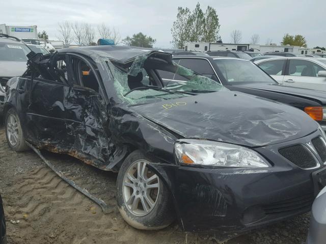 1G2ZF55B564286821 - 2006 PONTIAC G6 SE BLACK photo 1