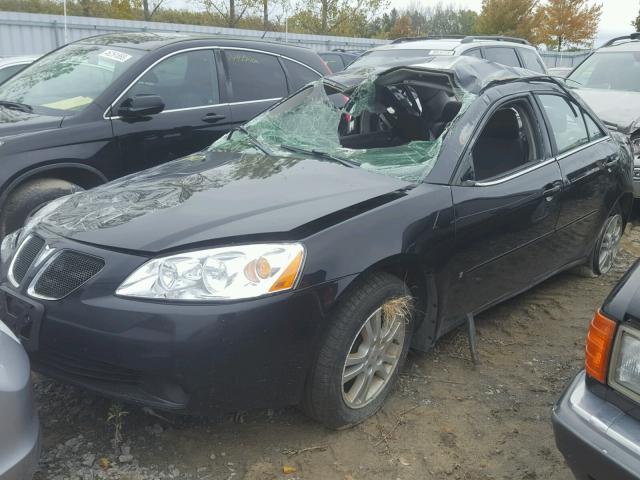 1G2ZF55B564286821 - 2006 PONTIAC G6 SE BLACK photo 2