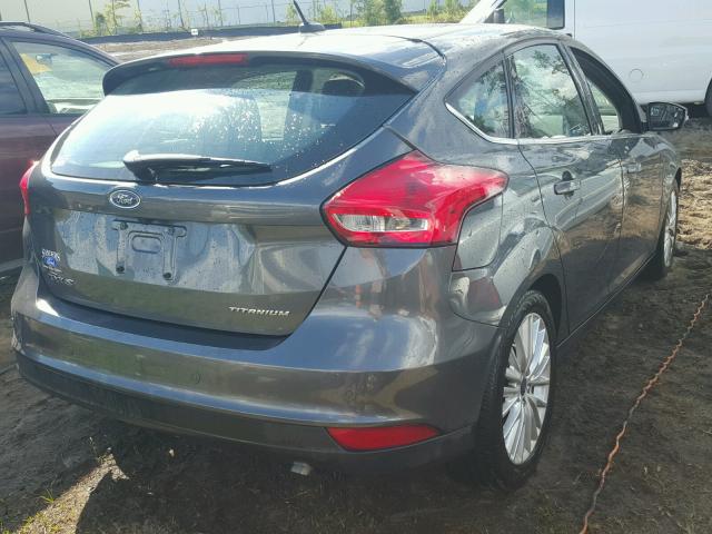 1FADP3N29JL226598 - 2018 FORD FOCUS TITA GRAY photo 4