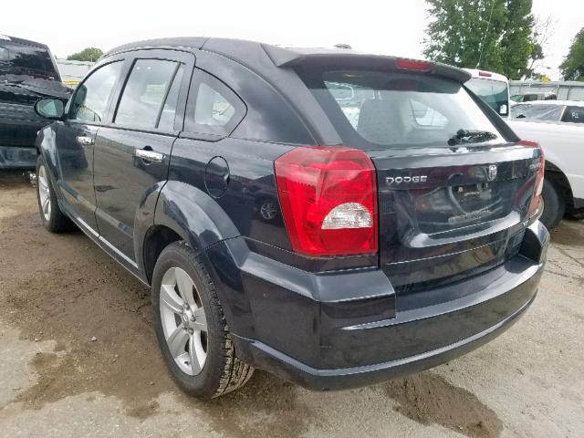 1B3CB4HA8AD536248 - 2010 DODGE CALIBER SX BLACK photo 3