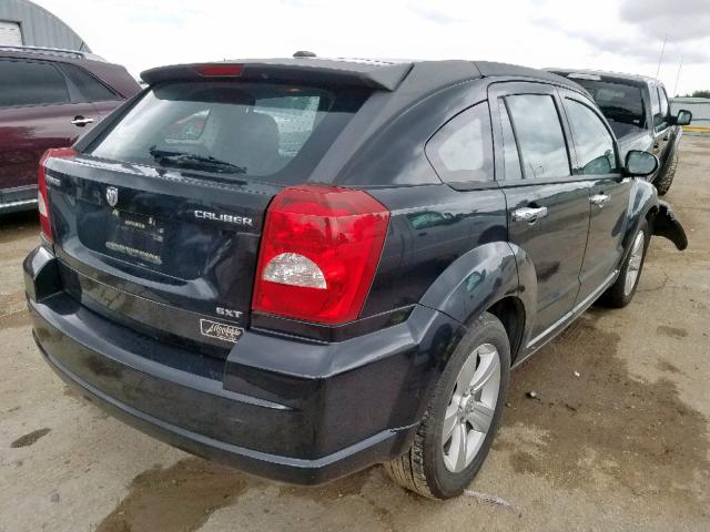 1B3CB4HA8AD536248 - 2010 DODGE CALIBER SX BLACK photo 4