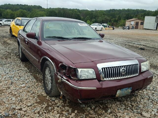 2MEFM75V47X640654 - 2007 MERCURY GRAND MARQ BURGUNDY photo 1