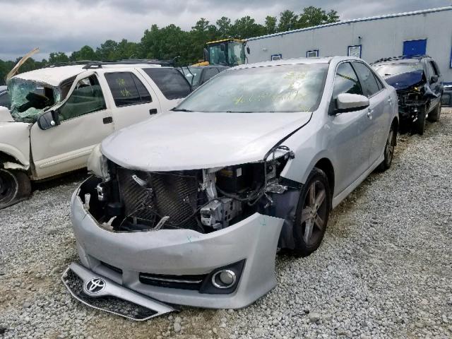 4T1BF1FK7CU129321 - 2012 TOYOTA CAMRY BASE SILVER photo 2