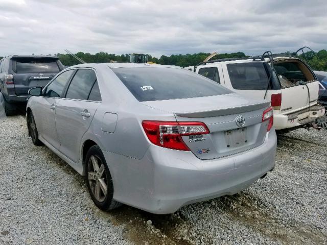4T1BF1FK7CU129321 - 2012 TOYOTA CAMRY BASE SILVER photo 3