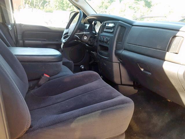 3D7KS28D35G768327 - 2005 DODGE RAM 2500 S ვერცხლისფერი ფოტო 5