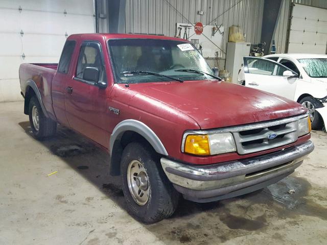 1FTCR15X1TTA74156 - 1996 FORD RANGER SUP RED photo 1