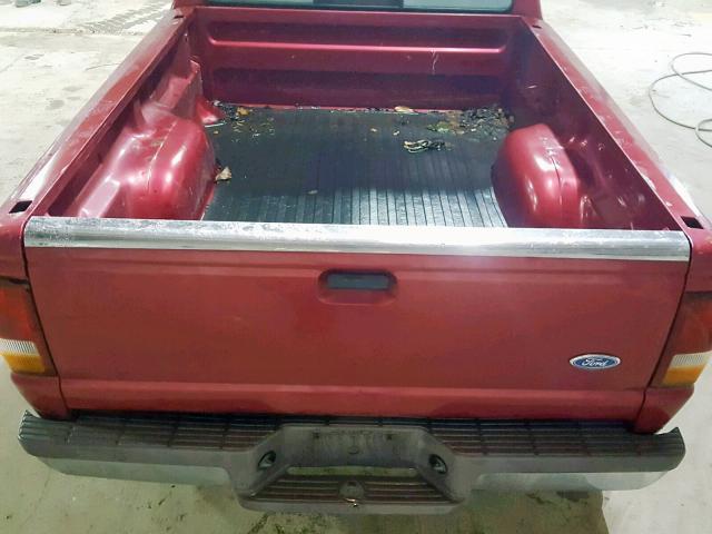 1FTCR15X1TTA74156 - 1996 FORD RANGER SUP RED photo 6