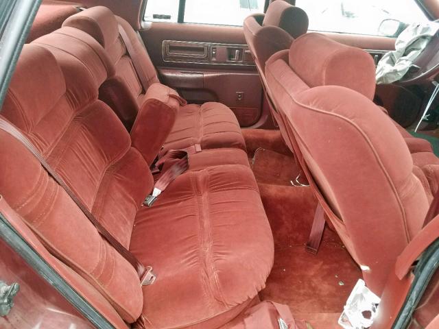 1G4BT5372NR404244 - 1992 BUICK ROADMASTER BURGUNDY photo 6