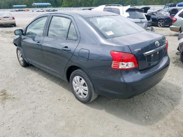 JTDBT923681188413 - 2008 TOYOTA YARIS GRAY photo 3