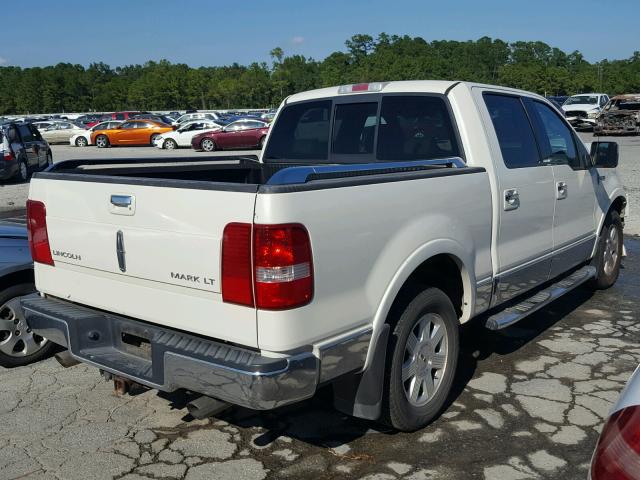 5LTPW16596FJ19335 - 2006 LINCOLN MARK LT WHITE photo 4