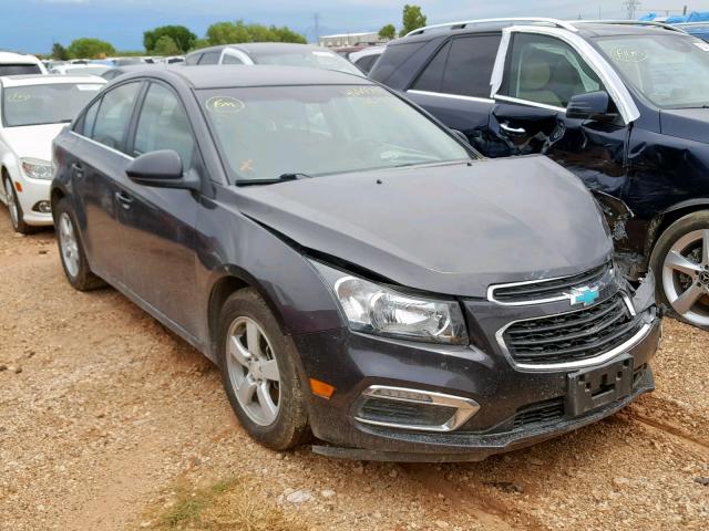 1G1PC5SB1F7141184 - 2015 CHEVROLET CRUZE LT GRAY photo 1