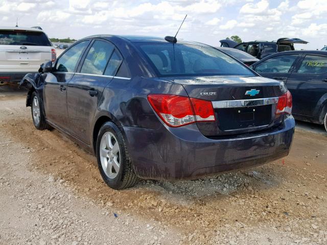 1G1PC5SB1F7141184 - 2015 CHEVROLET CRUZE LT GRAY photo 3