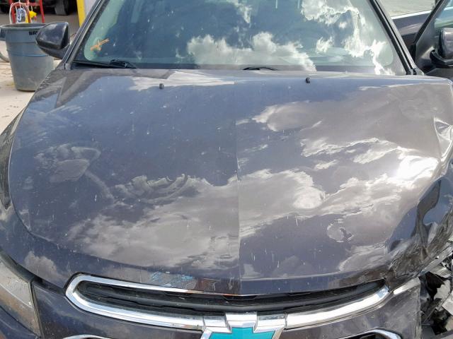 1G1PC5SB1F7141184 - 2015 CHEVROLET CRUZE LT GRAY photo 7