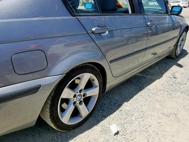 WBAAZ33425KW77554 - 2005 BMW 325 IS SUL GRAY photo 9