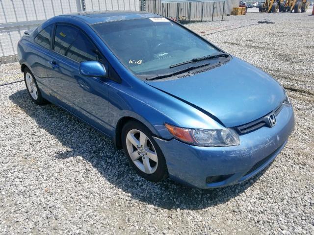 2HGFG12908H535863 - 2008 HONDA CIVIC EXL 蓝色 照片 1