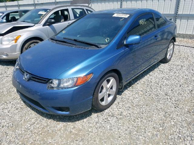 2HGFG12908H535863 - 2008 HONDA CIVIC EXL 蓝色 照片 2