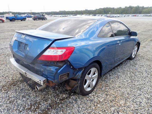 2HGFG12908H535863 - 2008 HONDA CIVIC EXL 蓝色 照片 4