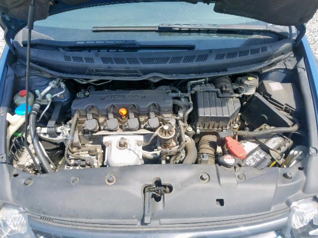 2HGFG12908H535863 - 2008 HONDA CIVIC EXL 蓝色 照片 7