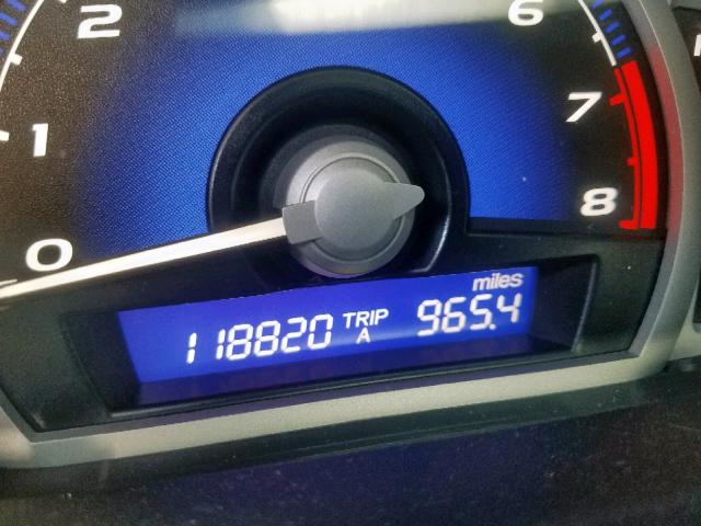 2HGFG12908H535863 - 2008 HONDA CIVIC EXL 蓝色 照片 8