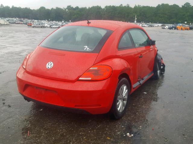 3VWF17ATXFM635108 - 2015 VOLKSWAGEN BEETLE 1.8 RED photo 4