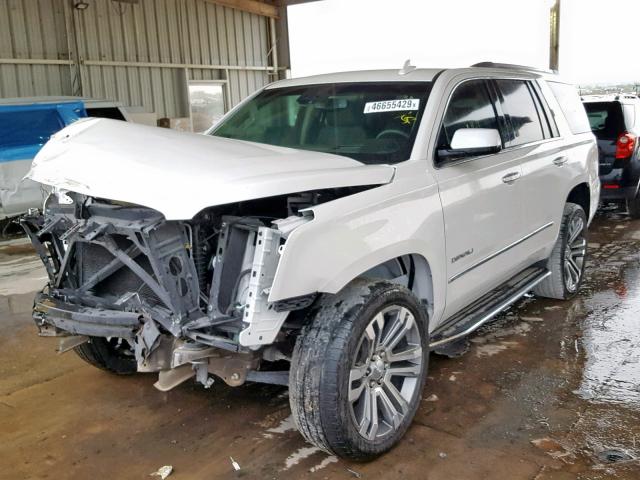 1GKS1CKJXHR248989 - 2017 GMC YUKON DENA WHITE photo 2