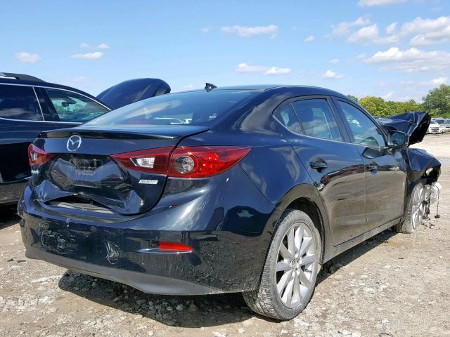 JM1BN1W3XH1132349 - 2017 MAZDA 3 GRAND TO BLACK photo 4