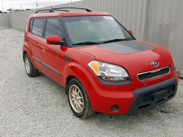 KNDJT2A26A7168709 - 2010 KIA SOUL + RED photo 1