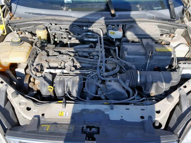 1FAHP34N96W131929 - 2006 FORD FOCUS ZX4 GOLD photo 7