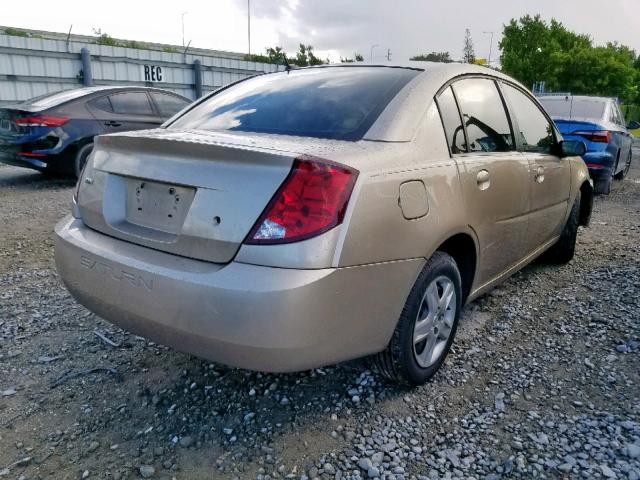 1G8AJ58F06Z206540 - 2006 SATURN ION LEVEL SILVER photo 4