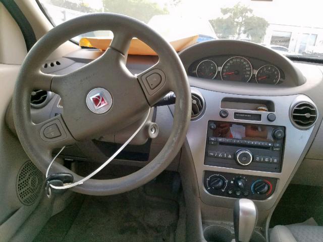 1G8AJ58F06Z206540 - 2006 SATURN ION LEVEL SILVER photo 9