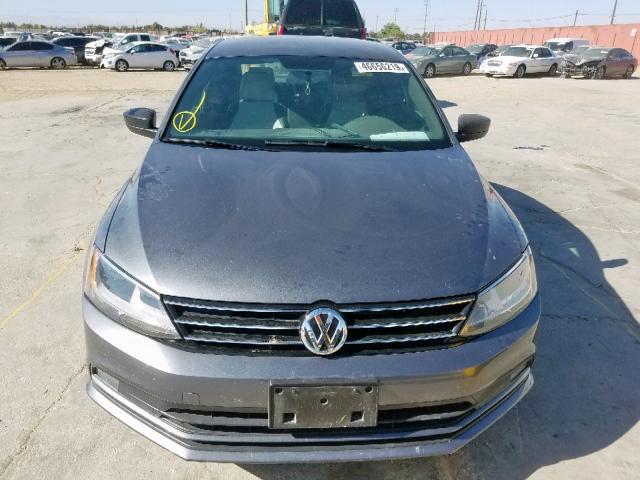 3VWD17AJ3GM252344 - 2016 VOLKSWAGEN JETTA SPOR GRAY photo 9