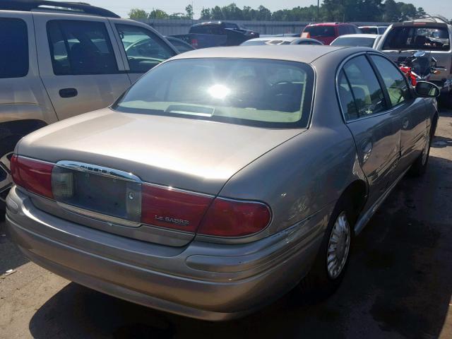 1G4HP52K244157274 - 2004 BUICK LESABRE CU GOLD photo 4