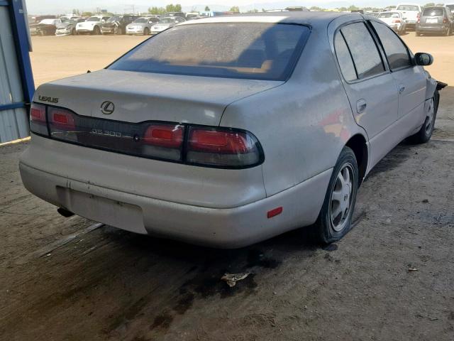 JT8JS47E5R0087302 - 1994 LEXUS GS 300 GRAY photo 4