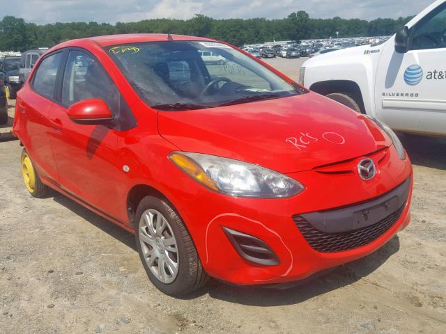 JM1DE1KY2C0138803 - 2012 MAZDA MAZDA2 RED photo 1