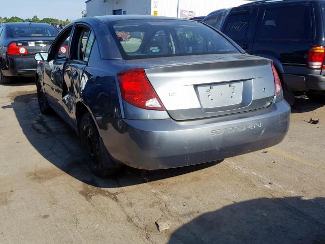 1G8AJ52F34Z197564 - 2004 SATURN ION LEVEL GRAY photo 3