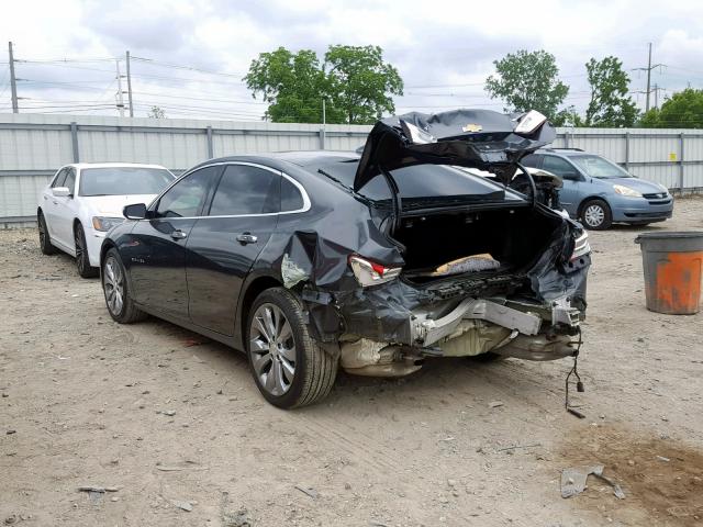 1G1ZH5SXXHF170665 - 2017 CHEVROLET MALIBU PRE 石墨色 照片 3