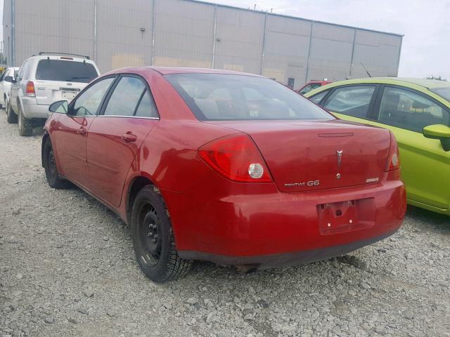 1G2ZF55B164253573 - 2006 PONTIAC G6 SE RED photo 3