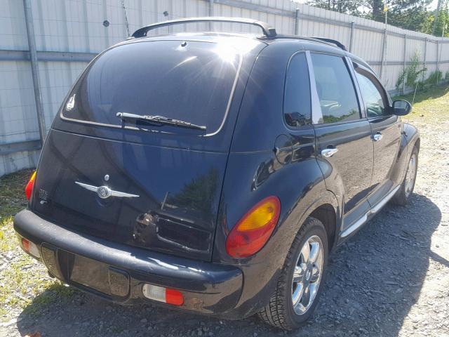 3C4FY58B63T546721 - 2003 CHRYSLER PT CRUISER BLACK photo 4