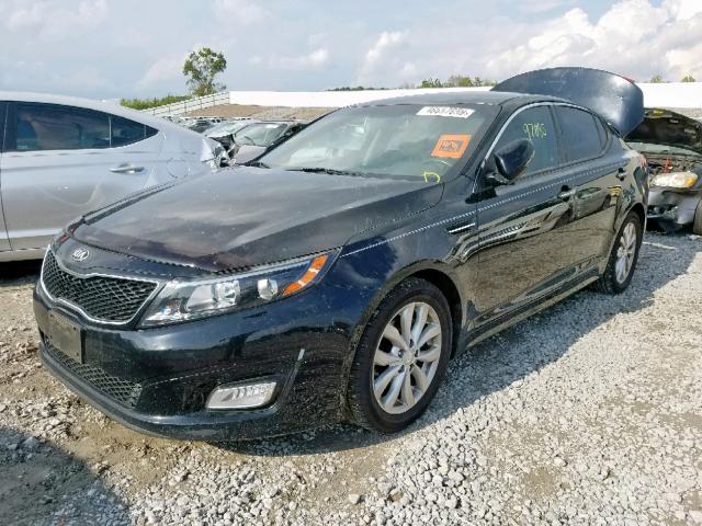 5XXGN4A72FG420918 - 2015 KIA OPTIMA EX BLACK photo 2