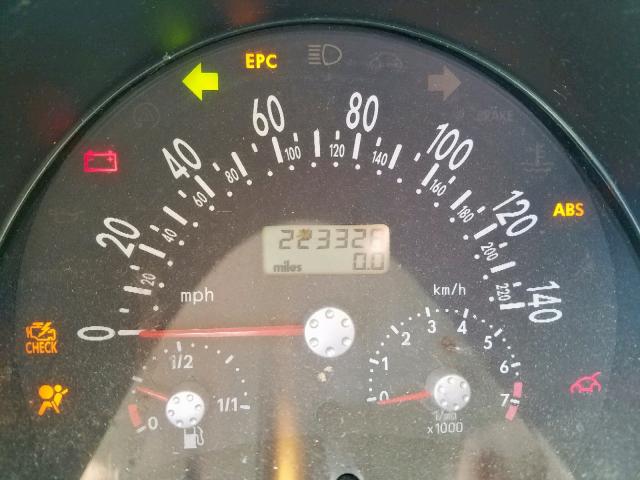 3VWCK21C73M400454 - 2003 VOLKSWAGEN NEW BEETLE ლურჯი ფოტო 8