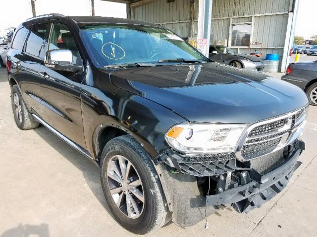 1C4RDHDG3GC322402 - 2016 DODGE DURANGO LI BLACK photo 1