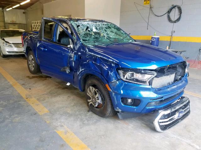 1FTER4FH7KLA28461 - 2019 FORD RANGER SUP BLUE photo 1