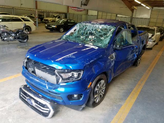 1FTER4FH7KLA28461 - 2019 FORD RANGER SUP BLUE photo 9