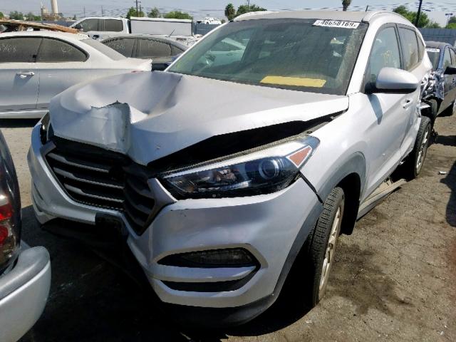 KM8J33A48GU102403 - 2016 HYUNDAI TUCSON LIM GRAY photo 2